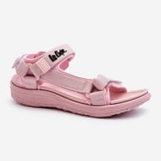 Lee Cooper Dámské růžové sandály velikost 39
