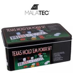 Malatec 23539 Pokerový set TEXAS