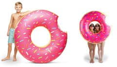 Verk Obří nafukovací Donut 120 cm - růžový