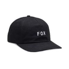 Fox Racing Pánská čepice Fox Wordmark Adjustable Hat Black