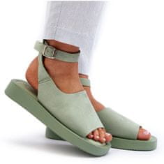 Pohodlné dámské sandály na platformě velikost 38