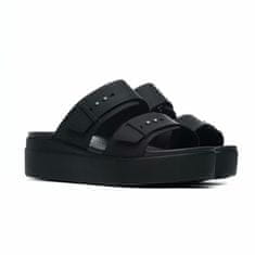 Crocs Pantofle černé 37 EU Brooklyn Sandal Low Wedge