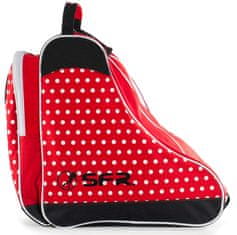 SFR Designer Ice & Skate Bag - Red Polka