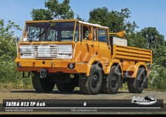 RETRO-AUTA© Pohlednice TRUCK č. 06 - TATRA 813 TP 6x6 (1967 - 1982)