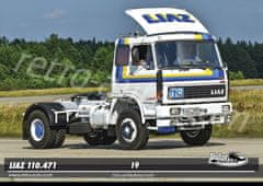 RETRO-AUTA© Pohlednice TRUCK č. 19 - LIAZ 110.471 tahač návěsů (1984 - 1997)