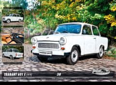 RETRO-AUTA© Pohlednice č. 38 - TRABANT 601 S (1979)