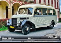 RETRO-AUTA© Pohlednice BUS č. 11 - PRAGA RND (1949)