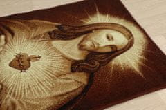 Kusový koberec Srdce Ježíše 80x100