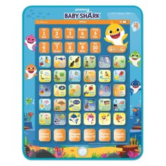 PECKAHRAČKY Francouzsko-anglický vzdělávací tablet Baby Shark