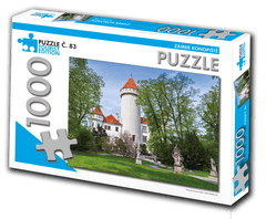 Tourist Edition KB Barko s.r.o. PUZZLE TOURIST č. 83 - Zámek Konopiště - 1000 dílků