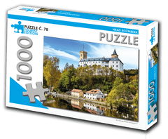 Tourist Edition KB Barko s.r.o. PUZZLE TOURIST č. 78 - Hrad Rožmberk - 1000 dílků