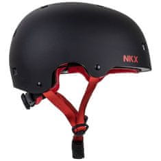 Freestyle přilba NKX Brain Saver, BlackRed, L (58-61cm) P-111-L