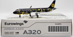 JC Wings Airbus A320-214(WL), Eurowings "Borussia Dortmund", Německo, 1/400