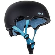 Freestyle přilba NKX Brain Saver, BlackBlue, L (58-61cm) P-115-L