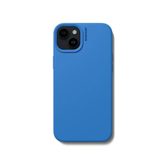 Nudient Base Case - Kryt iPhone 15 Plus, Vibrant Blue