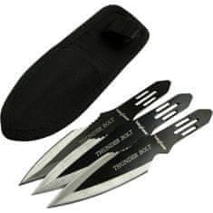 Perfect Point 3-balení vrhacích nožů 
