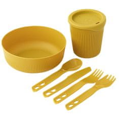 Sea to Summit sada nádobí Passage Dinnerware Set - [1P] [6 Piece] - Yellow