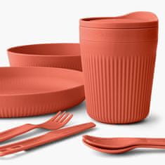 Sea to Summit sada nádobí Passage Dinnerware Set - [1P] [7 Piece] - Orange