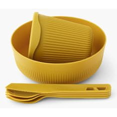 Sea to Summit sada nádobí Passage Dinnerware Set - [1P] [6 Piece] - Yellow