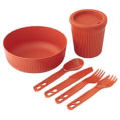 Sea to Summit sada nádobí Passage Dinnerware Set - [1P] [6 Piece] - Orange