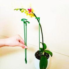 Netscroll 20x Podpora pro rostliny a květiny, opory pro rostliny zajistí zdravý růst vašich rostlin a květin, dvě velikosti: 27 cm, 37 cm, pro zdravý růst rostlin, SupportPlant