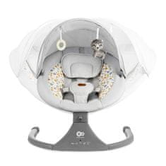 Kinderkraft lehátko LUMI 2 swing LIGHT GREY