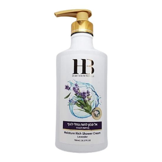 H&B Dead Sea Sprchový gel s levandulí 780ml