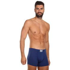 Styx 3PACK pánské boxerky long klasická guma tmavě modré (3F0968) - velikost XL