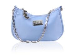 sarcia.eu DISNEY Stitch Modrá bageta taška přes rameno, stříbrný řetízek, 25x15x5 cm 