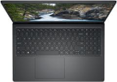 DELL Vostro 15 3000 (3520)/ i3-1215U/ 8GB/ 256GB SSD/ 15.6" FHD/ Intel UHD/ FPR/ podsv.kl./ W11H/ 3Y PS on-site