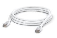 Ubiquiti Patch kabel, venkovní, STP, Cat.5e, 3m, bílá