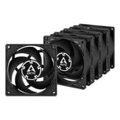 Arctic P8 Case Fan - 80mm case fan low noise - Value Pack of 5pcs