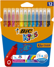 Bic Tenké KID Fixy 12ks