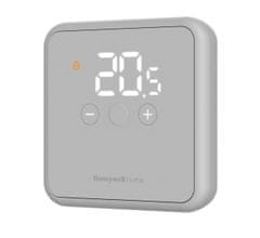 Honeywell Home DT4 Programovaelný bezdrátový termostat šedý. 7 denní program