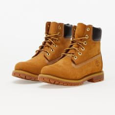 Timberland Tenisky Premium 6 In Waterproof Boot W Wheat Nubuck EUR.5 Hnědá