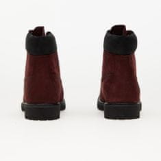 Timberland Tenisky 6 Inch Lace Up Waterproof Boot Burgundy EUR 46 Červená