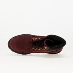 Timberland Tenisky 6 Inch Lace Up Waterproof Boot Burgundy EUR 46 Červená