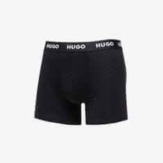 Hugo Boss Boxerky Logo-Waistband Boxer Briefs 3-Pack Black L Černá