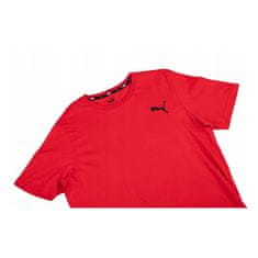 Puma Tričko červené M Small Logo Tee