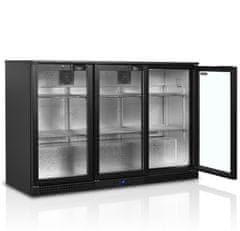 Tefcold Minibar prosklené křídlové dveře BA31H