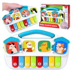 JOKOMISIADA Happy musical Animal Piano ZA4298