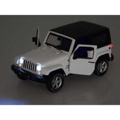 BB-Shop Kovové terénní vozidlo Jeep Wrangler 1:32 ZA3751