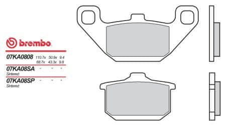 Brembo BREMBO brzdové destičky moto 07KA08SP