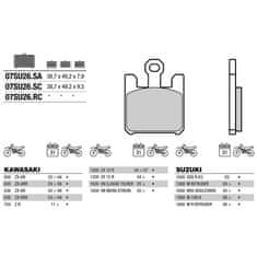 Brembo BREMBO brzdové destičky moto 07SU26SA
