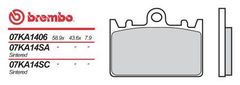 Brembo BREMBO brzdové destičky moto 07KA14SA