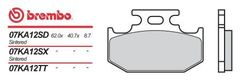 Brembo BREMBO brzdové destičky moto 07KA12TT