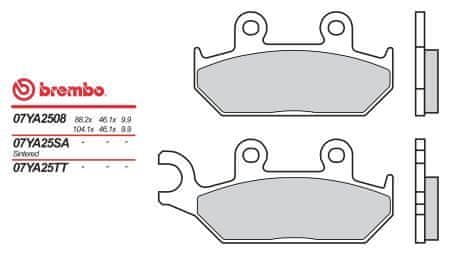 Brembo BREMBO brzdové destičky moto 07YA2508