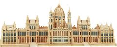 Woodcraft Dřevěné 3D puzzle BUDAPEST hnědé