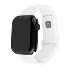 FIXED Set silikonových řemínků Silicone Sporty Strap pro Apple Watch Ultra 49mm, bílý