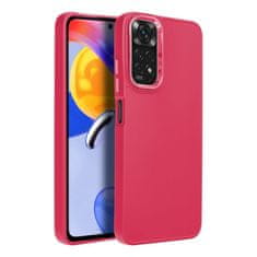 Xiaomi Obal / kryt na Xiaomi Redmi NOTE 11 / 11S tmavě růžový - FRAME